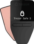 TREZOR Safe 3 - Cosmic Black Bitcoin Wallet