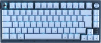 CORSAIR K65 Plus wireless 75 %, RGB, Tastatur, Mechanisch, Kabellos, Gletscherblau