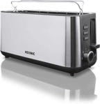 KOENIC KTO 4325 M Toaster Edelstahl (1470 Watt, Schlitze: 2)