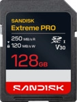 SANDISK EXTREME&reg; PLUS SD UHS-I-KARTEB, Speicherkarte, 128 GB, 250 MB/s