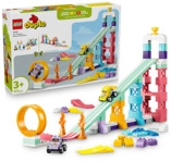 LEGO DUPLO Town 10478 Kreative Sprungschanzen mit kleinen Flitzern 3-in-1-Set