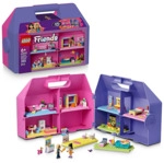 LEGO Friends 42697 Kreativer Puppenhauskoffer Bausatz, Mehrfarbig