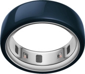 OURA Ring 4 Ceramic, Gr&ouml;&szlig;e 7, Midnight Smart