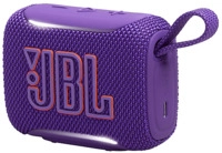 JBL Go 5 Bluetooth-Lautsprecher, Lila, Wasserfest