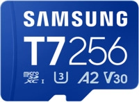 SAMSUNG T7, Micro-SD microSD Speicherkarte, 256 GB