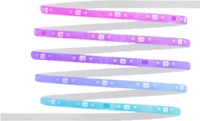 HOMBLI Smart LED Strip 2.5m, RGBIC+CCT Lichtstreifen RGBW
