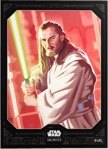 GAMEGENIC Star Wars: Unlimited Premium Art Sleeves - Qui-Gon Jinn Sammelkarten