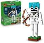 LEGO Minecraft 21594 Das Skelett Bausatz, Mehrfarbig
