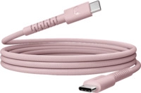 FRESH &lsquo;N REBEL FlexWave USB-C zu USB-C, Ladekabel, 2 m, Pastel Pink