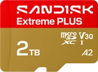 SANDISK EXTREME&reg; PLUS MICROSD&trade; UHS-I-KARTE, Micro-SD Speicherkarte, 2 TB, 250 MB/s