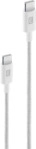 CELLULAR LINE Geflochtenes 60 cm - USB-C zu USB-C, Kabel, 0,6 m, Wei&szlig;