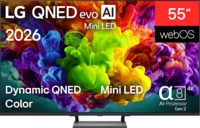 LG 55QNED93B6A QNED evo TV (Flat, 55 Zoll / 138,8 cm, UHD 4K, SMART TV)