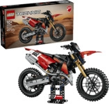LEGO Technic 42238 Ducati Desmo450 MX Factory Motorrad Bausatz, Mehrfarbig