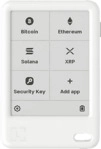 LEDGER SAS Nano Gen5 White + Recovery Key Krypto Wallet