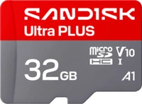SANDISK ULTRA&reg; PLUS MICROSD&trade; UHS-I-Karte, Micro-SD Speicherkarte, 32 GB, 130...