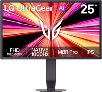 LG UltraGear&trade; 25G590B-B.AEU 25 Zoll Full-HD Gaming Monitor 1 ms Reaktionszeit...