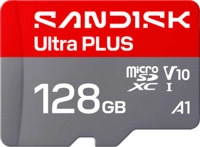 SANDISK ULTRA&reg; PLUS MICROSD&trade; UHS-I-Karte, Micro-SD Speicherkarte, 128 GB,...