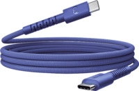 FRESH &lsquo;N REBEL FlexWave USB-C zu USB-C, Ladekabel, 2 m, True Blue