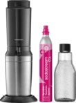 SODASTREAM CRYSTAL 3.0 Titan, 1L Wassersprudler Schwarz/Edelstahl