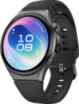 HUAWEI Watch 6 Smartwatches Edelstahl Fluoroelastomer-Armband, 120-190 mm, Schwarz