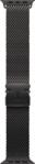 APPLE 49 mm Milanaise M, Ersatzarmband, Schwarz