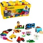 LEGO Classic 10696 LEGO&reg; Mittelgro&szlig;e Bausteine-Box Bausatz, Mehrfarbig