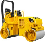 BRUDER CAT-Tandem Vibrationswalze Spielzeugfahrzeug