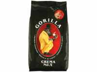 JOERGES Espresso Gorilla Crema No.1 Kaffeebohnen (Kaffeevollautomaten, Siebträger;