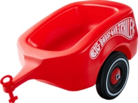 BIG 800001300 Bobbycar Trailer, Rot