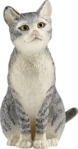 SCHLEICH 13771 - FARM WORLD Katze, sitzend Spielfigur Mehrfarbig