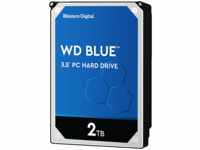 WD Blue™ Festplatte, 2 TB HDD SATA 6 Gbps, 3,5 Zoll, intern