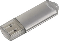 HAMA Laeta USB-Stick, 128 GB, 15 MB/s, Silber