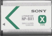 SONY NP-BX1 Li-Ion Akku, 3.6 Volt, 1240 mAh