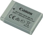 CANON NB-13L Akku, Li-Ion, 3.6 Volt, 1250 mAh
