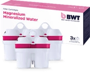 BWT 814133 Magnesium Mineralized 3 St&uuml;ck Filterkartusche, Wei&szlig;/Transparent