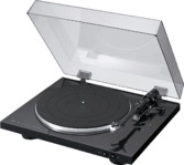 DENON DP-300F Vollautomatischer Plattenspieler Schwarz