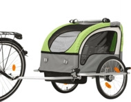 FISCHER 86388 Kinder-Fahrradanh&auml;nger Komfort, Fahrradanh&auml;nger