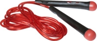 CHRISTOPEIT Speed Springseil, Schwarz/Rot