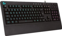 LOGITECH G213 Prodigy Gaming, Tastatur, Rubberdome, Sonstiges, kabelgebunden, Schwarz