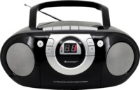 SOUNDMASTER SCD5100 mit Kassettendeck Radiorecorder, Schwarz