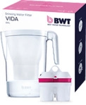 BWT 815481 Vida mit 1 Magnesium Mineralized Wasserfilterkartusche, Tischwasserfilter,