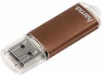 HAMA Laeta USB-Stick, 32 GB, 10 MB/s, Braun
