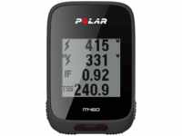 POLAR M460 HR GPS mit H10 Herzfrequenz Sensor, Fahrradcomputer, -, Schwarz