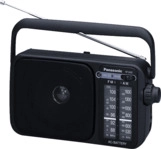 PANASONIC RF-2400 Radio, Analog Tuner, Schwarz