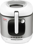 TEFAL FR4800 Mega XXL Fritteuse 2100 Watt Wei&szlig;/Schwarz/Silber