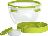 EMSA 518097 Clip & Go Salatbox Transparent/Gr&uuml;n