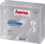 HAMA Standard CD-Leerh&uuml;llen Transparent