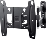 ONE FOR ALL WM 4251 Wandhalterung, max. 43 Zoll, Neigbar, Schwenkbar, Schwarz