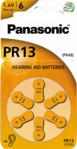 PANASONIC 2A712149 PR-13(48) 48 Knopfzelle, Zink-Luft, 1.4 Volt