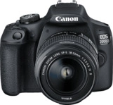 CANON EOS 2000D Kit Spiegelreflexkamera, 24,1 Megapixel, 18-55 mm Objektiv (EF-S, IS